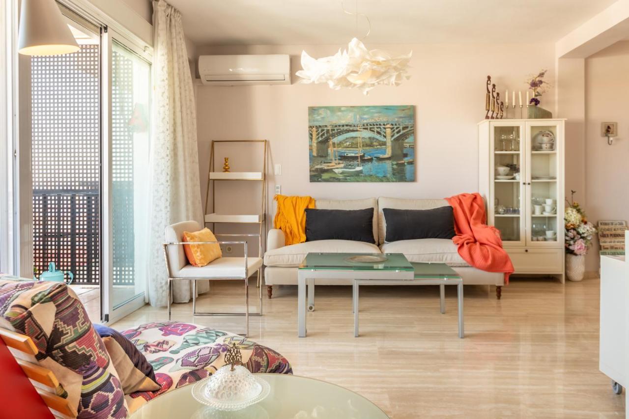 Apartamento Desde El Cielo De Triana Apartment เซบีญา ภายนอก รูปภาพ
