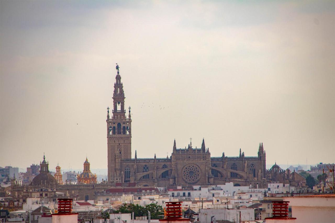 Apartamento Desde El Cielo De Triana Apartment เซบีญา ภายนอก รูปภาพ